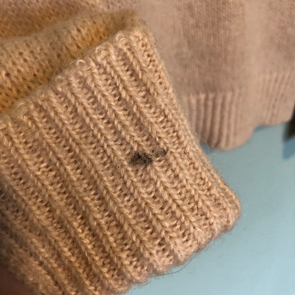 Frank & Oak Mockneck Sweater - Pale Pink - XS - Picture 3 of 3